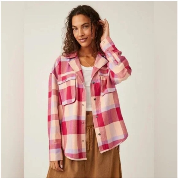 We the free women’s flannel size medium - Picture 4 of 6